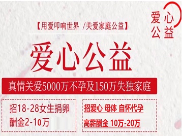 法库捐卵助孕生子 爱心志愿者招募